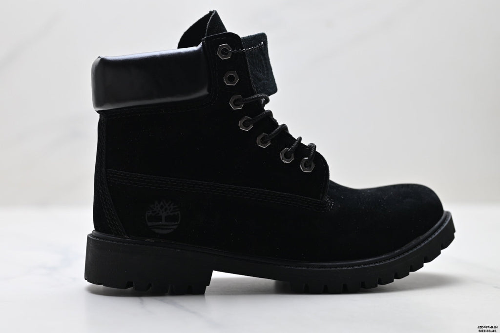 Timberland Black Premium Leather High Outdoor Boot