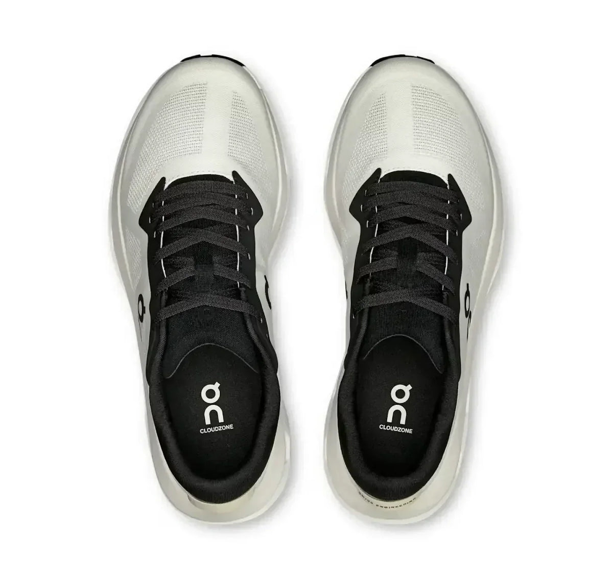 On Women's Cloudzone Ice/Black Lifestyle Sneakers