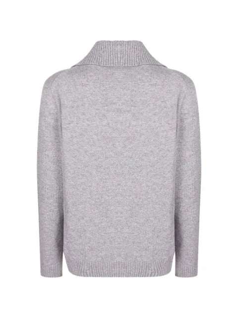 Zanone quarter-zip knitted sweater