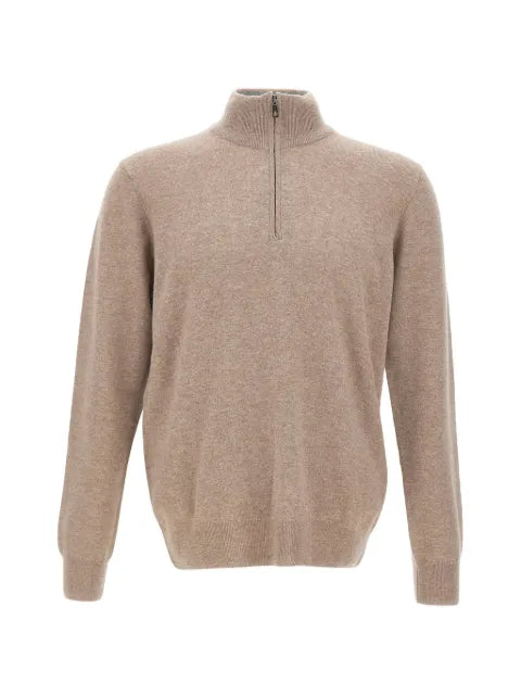 Della Ciana half-zip knit sweater