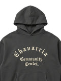 Willy Chavarria logo-print hoodie