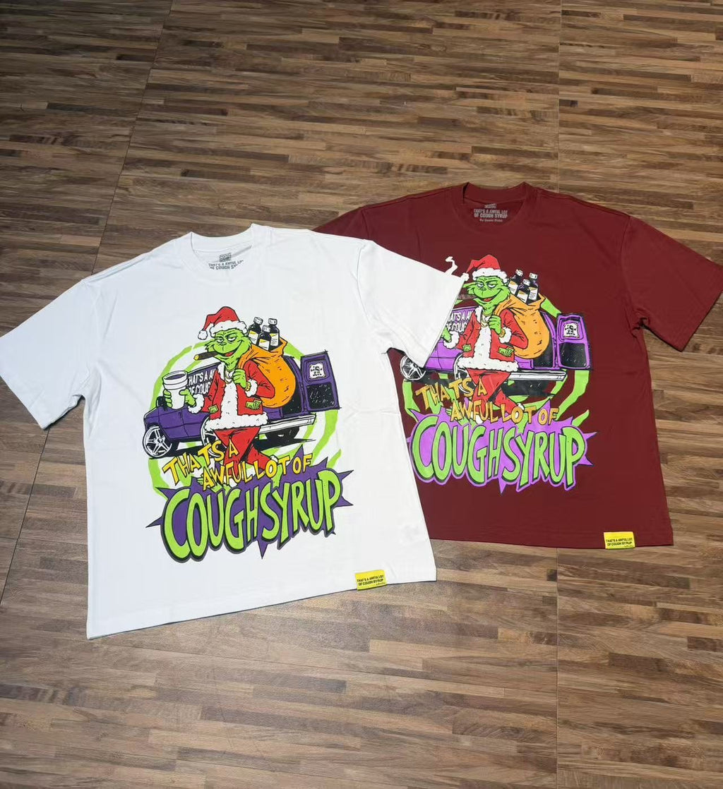 THAT'S A AWFUL LOT OF COUGH SYRUP Christmas Graphic Short-Sleeve T-Shirt